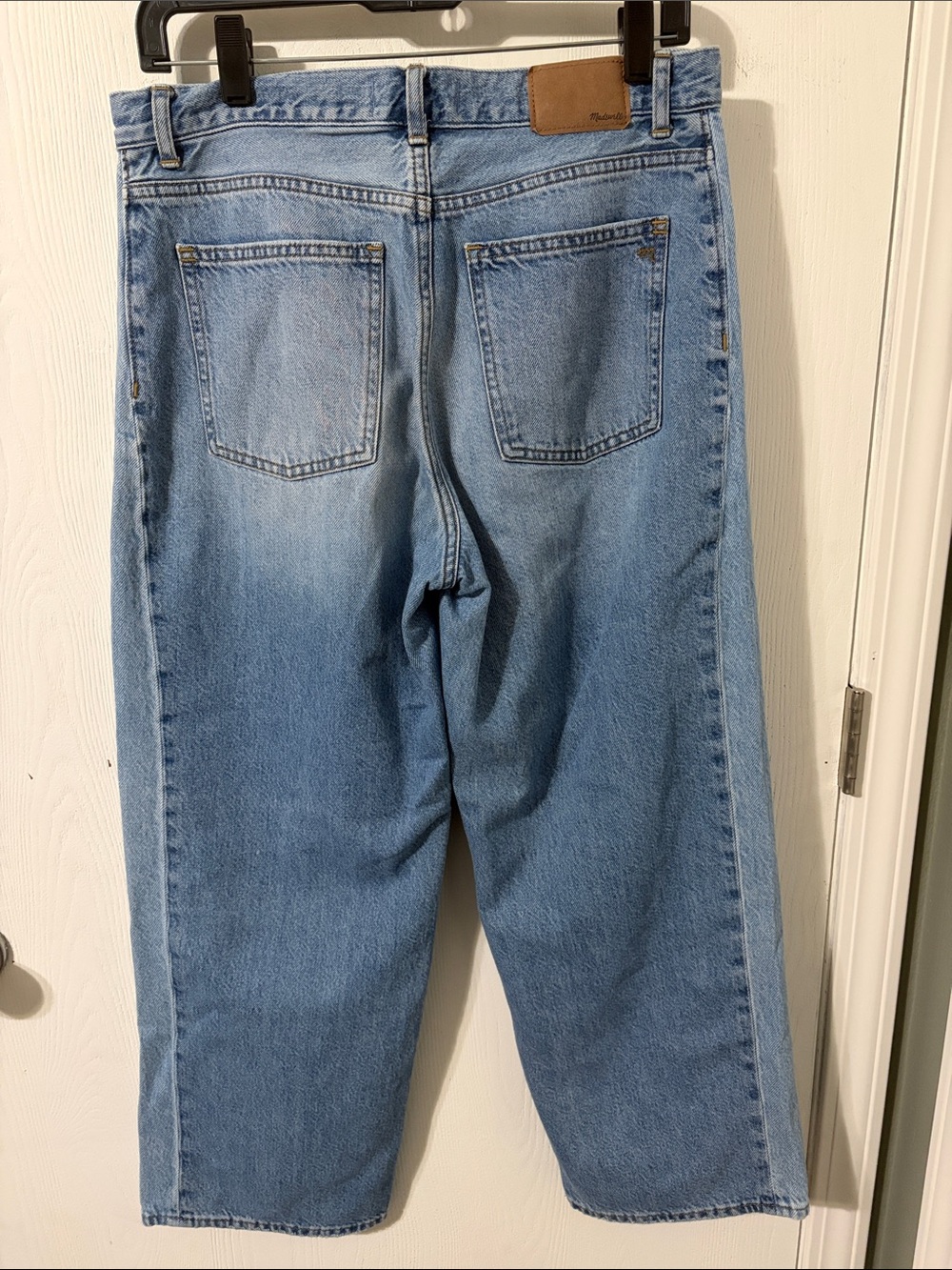 NWOT Madewell Women's The Barrel-Leg Jeans Solstice WashRigid Size 27 - Picture 11 of 15